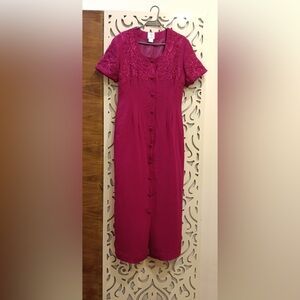 Studio by Pat Argenti Magenta Dress
